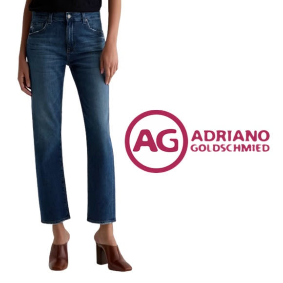 AG Ex-Boyfriend Slouchy Slim Denim Jeans – Ten Years Exposure – Size 28 - Picture 1 of 15